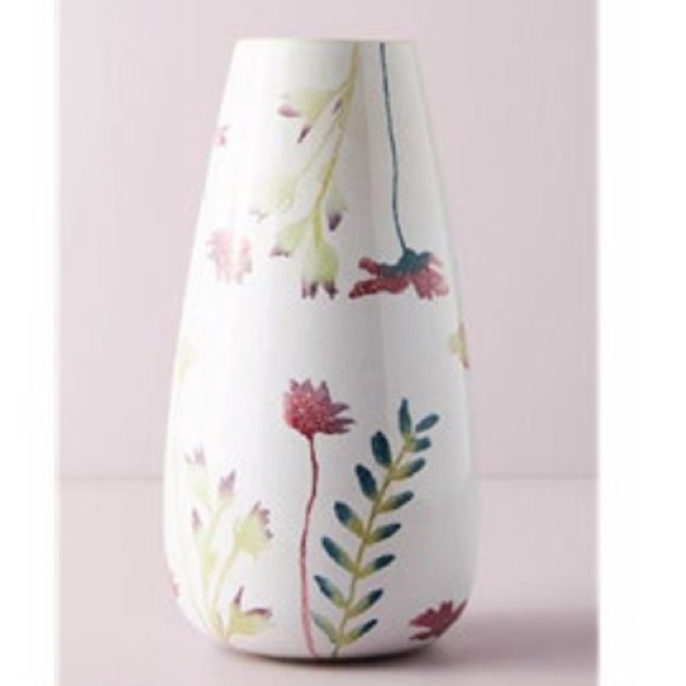 NIB-Anthropologie Daniella Reactive Floral Vase